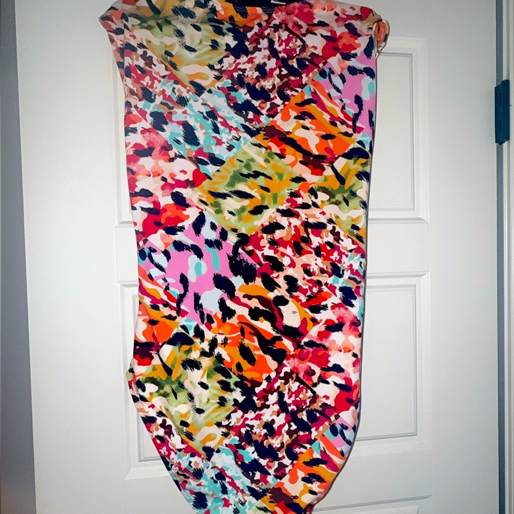 Bleu Rod Beattie One Piece Swimsuit Party Animal cap sleeve Tummy Control 12 - Picture 12 of 12